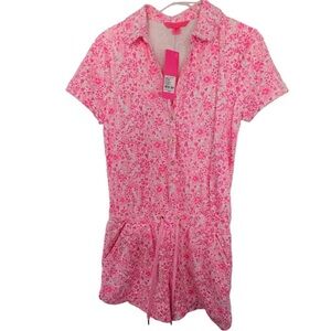 Lilly Pulitzer Pink Floral Romper